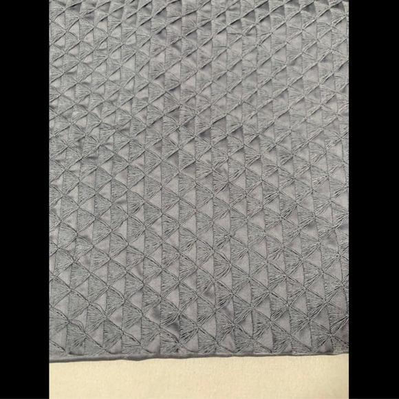 NIB $185 Hotel Collection (1) Diamond Stripe European Sham Euro - Picture 3 of 9